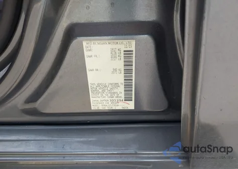 2016 Nissan Altima 2.5/2.5 S/2.5 Sl/2.5 Sr/2.5 Sv z USA, uszkodzony, nr VIN 1N4AL3AP9GN305394